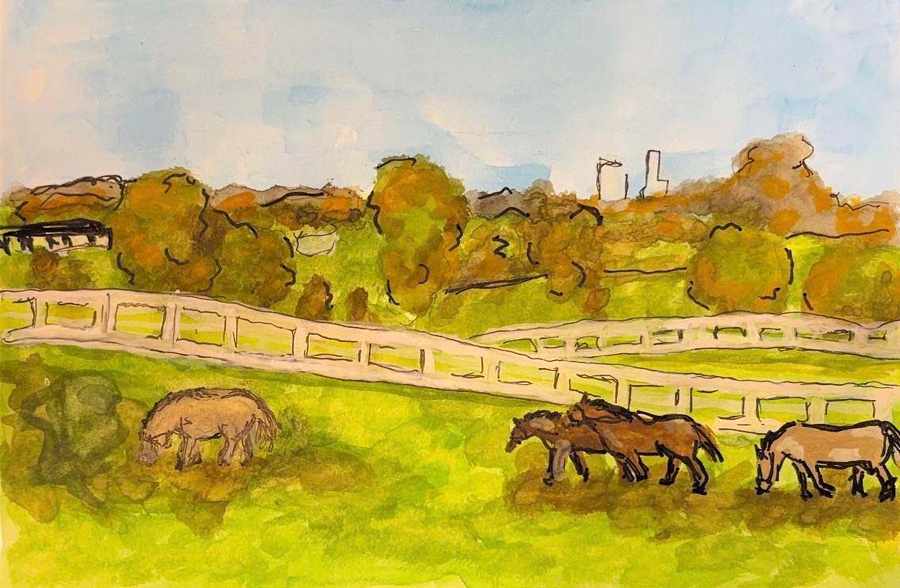 Small work by Ellen Chambers